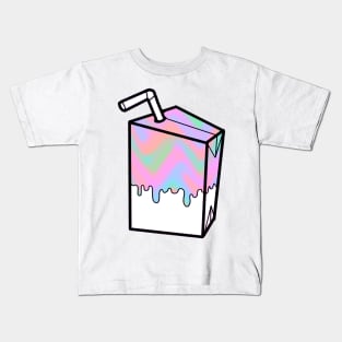 Holographic milk carton Kids T-Shirt